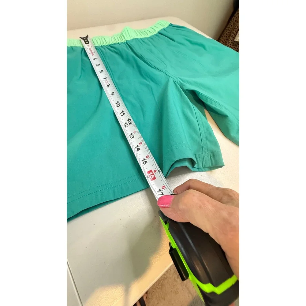 The North Face Class V Pull On Shorts Green Relaxed Fit Mens Medium NEW